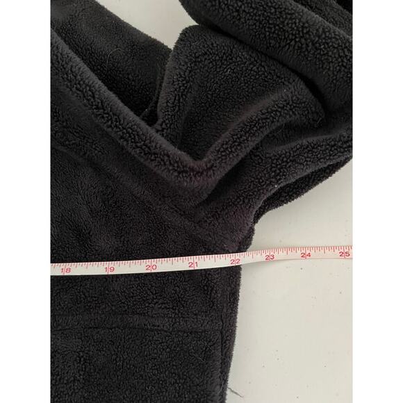 Athleta Recovery Cozy Fleece half snap pullover black small loungewear active - Picture 7 of 9